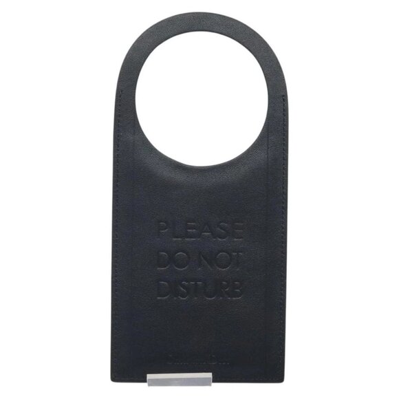 Christian Dior Trotter Canvas Door Knob Plate Navy Auth - Picture 3 of 16